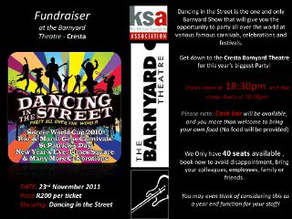 KSA Gauteng invites members to their Barnyard evening